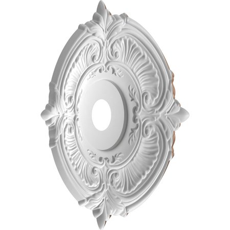 Ekena Millwork Attica Thermoformed PVC Ceiling Medallion Fits Canopies up to 7 3/4-in. CMP22ATCAC